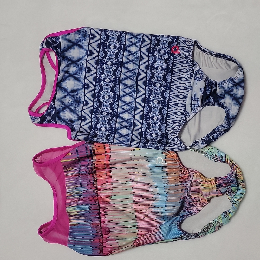 2 Plum gymnastics leos size child large